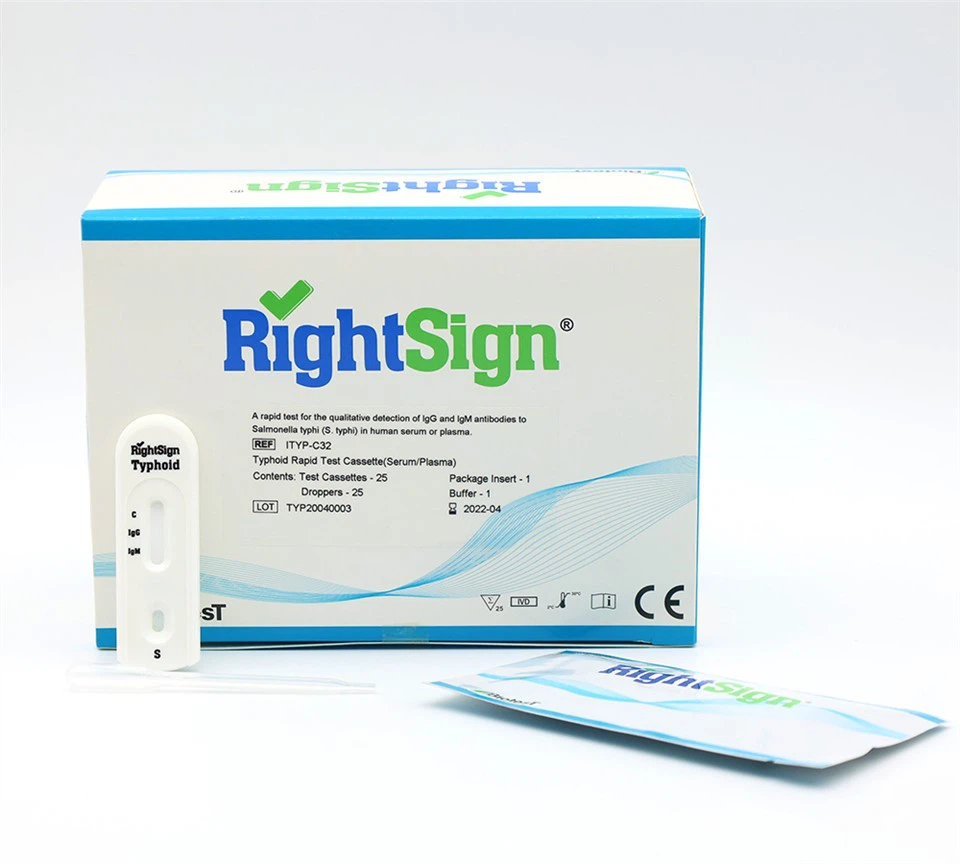 टाइफाइड रैपिड टेस्ट